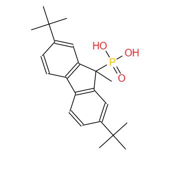 (2,7-二叔丁基-9-甲基芴-9基)膦酸,(2,7-di-tert-butyl-9-methyl-9H-fluoren-9-yl)phosphonic acid