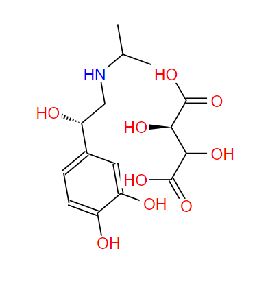 (+)-异丙基肾上腺素(+)酒石酸氢盐,(S)-(+)-ISOPROTERENOL L(+)-BITARTRATE