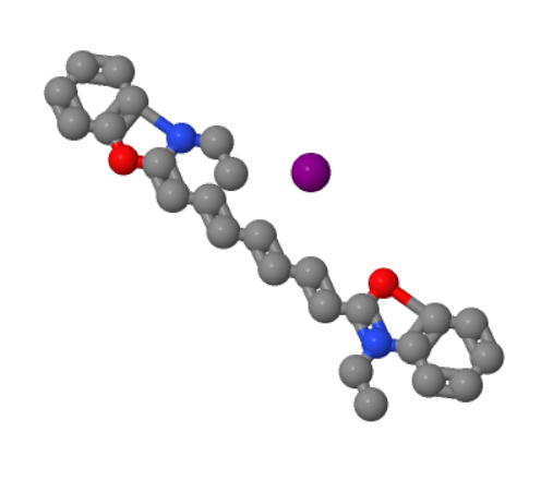 碘化-3,3ˊ-二乙基氧杂三羰花青,3,3'-diethyl-2,2'-oxathiacarbocyanine iodide