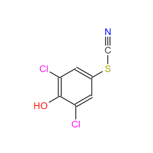 3,5-二氯-4-羟基苯基硫氰酸酯,3,5-dichloro-4-hydroxyphenyl thiocyanate