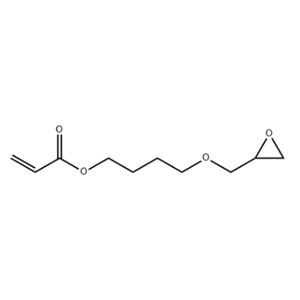 4-羟基丁基丙烯酸酯缩水甘油醚,4-(oxiran-2-ylmethoxy)butyl prop-2-enoate