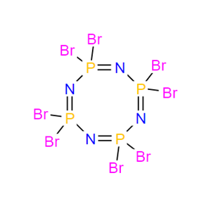 2,2,4,4,6,6,8,8-八溴-2,2,4,4,6,6,8,8-八氢-1,3,5,7,2,4,6,8-四氮杂四磷杂环辛烯,2,2,4,4,6,6,8,8-octabromo-1,3,5,7-tetraza-2λ<sup>5</sup>,4λ<sup>5</sup>,6λ<sup>5</sup>,8λ<sup>5</sup>-tetraphosphacycloocta-1,3,5,7-tetraene