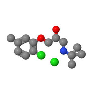 3-(叔丁氨基)-1-[(6-氯-间甲苯基)氧基]丙-2-醇盐酸盐