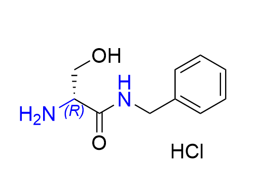 拉考沙胺杂质10,(R)-2-amino-N-benzyl-3-hydroxypropanamide hydrochloride