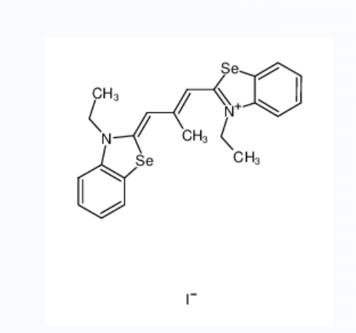3-乙基-2-[3-(3-乙基-3H-苯并硒唑-2-亚基)异丁-1-烯基]苯并硒唑鎓碘化物,1,3-bis-(3-ethyl-benzoselenazol-2-yl)-2-methyl trimethinium , iodide