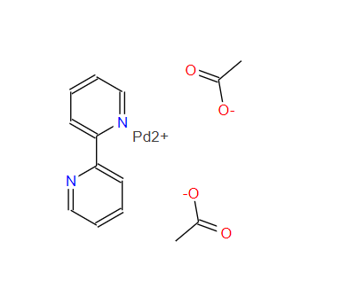 bis(acetato-O)(2,2'-bipyridine-N,N')palladium,bis(acetato-O)(2,2'-bipyridine-N,N')palladium