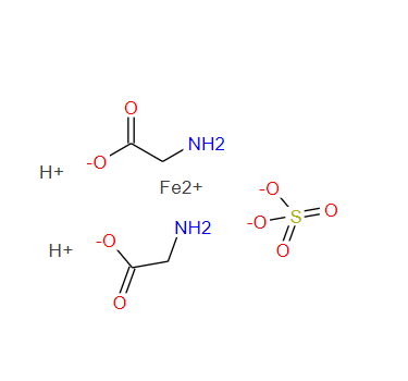 亚铁甘氨酸硫酸盐,2-aminoacetate,hydron,iron(2+),sulfate