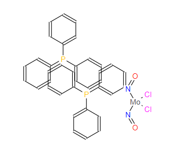 dichlorodinitrosylbis(triphenylphosphine)molybdenum,dichlorodinitrosylbis(triphenylphosphine)molybdenum