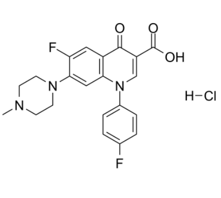 盐酸二氟沙星,Difluoxacin hydrochloride