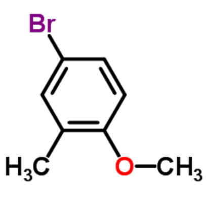 2-甲基-4-溴苯甲醚,4-Bromo-1-methoxy-2-methylbenzene