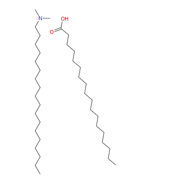 stearic acid, compound with N,N-dimethyloctadecylamine (1:1),stearic acid, compound with N,N-dimethyloctadecylamine (1:1)