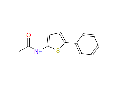 N-(5-苯基-2-噻吩基)乙酰胺,N-(5-phenylthiophen-2-yl)acetamide