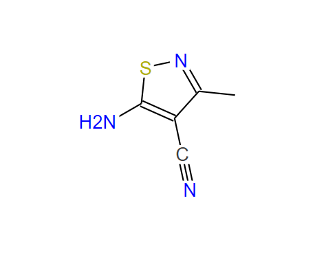 3-甲基-4-氰基-5-氨基異噻唑,5-Amino-3-methyl-isothiazole-4-carbonit