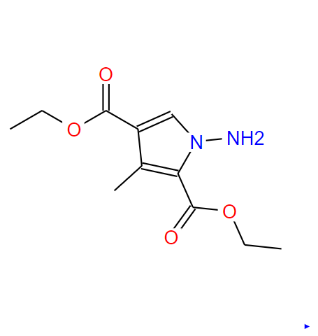 1-氨基-3-甲基-1H-吡咯-2,4-二羧酸二乙酯,Diethyl 1-amino-3-methyl-1H-pyrrole-2,4-dicarboxylate