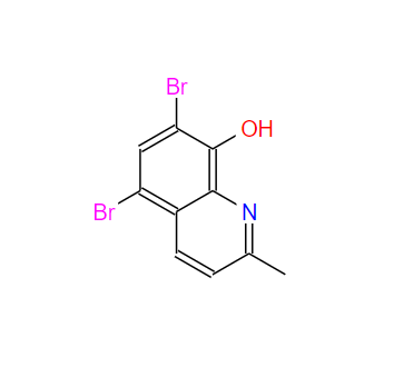 溴喹那多,5,7-Dibromo-2-methyl-8-quinolinol