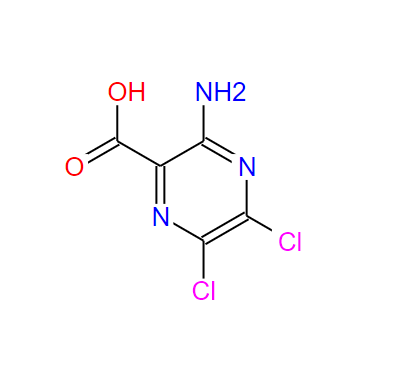 3-氨基-5,6-二氯吡嗪-2-羧酸,3-aMino-5,6-dichloropyrazine-2-carboxylic acid