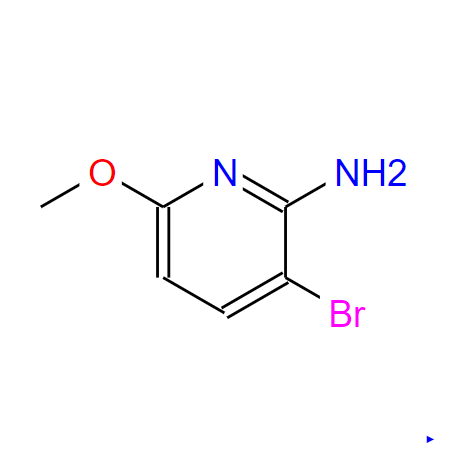 2-氨基-3-溴-6-甲氧基吡啶,2-Amino-3-bromo-6-methoxypyridine