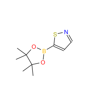 5-(4,4,5,5-四甲基-1,3,2-二氧硼戊环-2-基)异噻唑