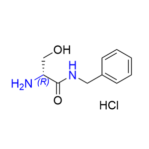 拉考沙胺杂质10,(R)-2-amino-N-benzyl-3-hydroxypropanamide hydrochloride