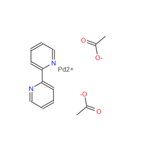 bis(acetato-O)(2,2'-bipyridine-N,N')palladium