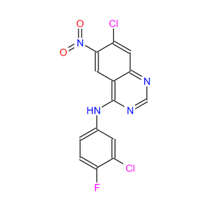 7-氯-N-(3-氯-4-氟苯基)-6-硝基-4-氨基喹唑啉