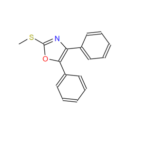 2-(甲硫基)-4,5-二苯基恶唑