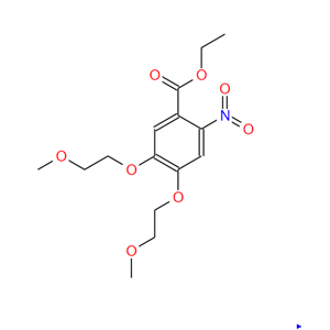 4,5-二(2-甲氧基乙氧基)-2-硝基苯甲酸乙酯,Ethyl 4,5-bis(2-methoxyethoxy)-2-nitrobenzoate