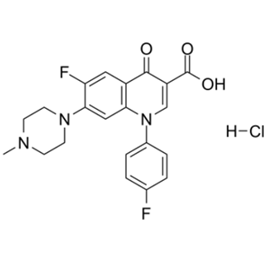 盐酸二氟沙星,Difluoxacin hydrochloride