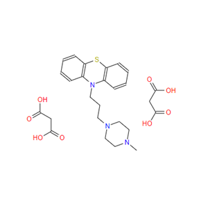 10-[3-(4-甲基哌嗪-1-基)丙基]-10H-吩噻嗪二丙二酸盐