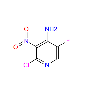 2-氯-5-氟-3-硝基吡啶-4-胺