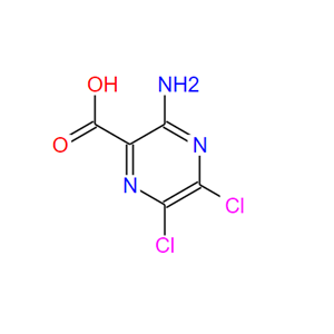 3-氨基-5,6-二氯吡嗪-2-羧酸
