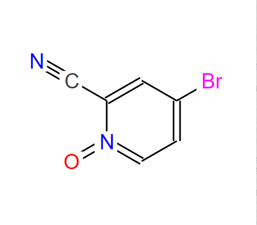 4-溴-2-氰基吡啶 1-氧化物,2-Pyridinecarbonitrile,4-bromo-,1-oxide(9CI)