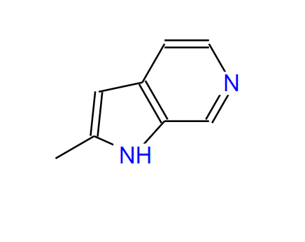 2-甲基-1H-吡咯并[2,3-c]吡啶,2-Methyl-1H-pyrrolo[2,3-c]pyridine
