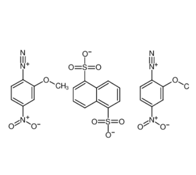 2-甲氧基-4-硝基-苯重氮1,5-萘二磺酸盐(2:1),FAST RED B SALT, 1,5-NAPHTHALENEDISULFONATE