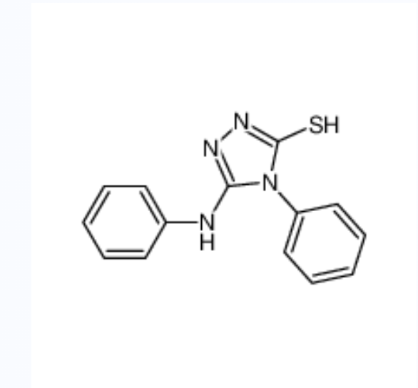 5-苯氨基-4-苯基-2,4-二氢-3H-1,2,4-三唑-3-硫酮,3-anilino-4-phenyl-1H-1,2,4-triazole-5-thione