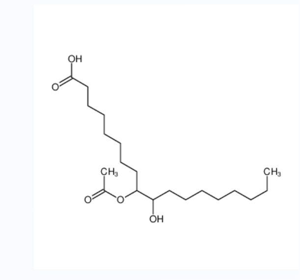 9-acetyloxy-10-hydroxyoctadecanoic acid,9-acetyloxy-10-hydroxyoctadecanoic acid