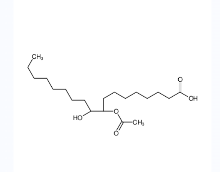 (9R,10R)-9-acetyloxy-10-hydroxyoctadecanoic acid,(9R,10R)-9-acetyloxy-10-hydroxyoctadecanoic acid