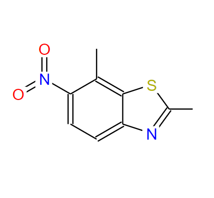 2,7-二甲基-6-硝基苯并噻唑,2,7-DiMethyl-6-nitro-benzothiazole