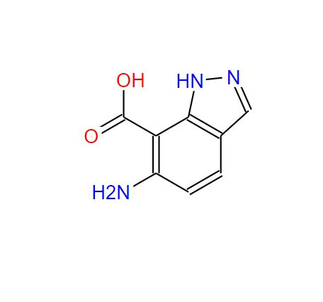 6-氨基-1H-吲唑-7-甲酸,6-aMino-1H-indazole-7-carboxylic acid