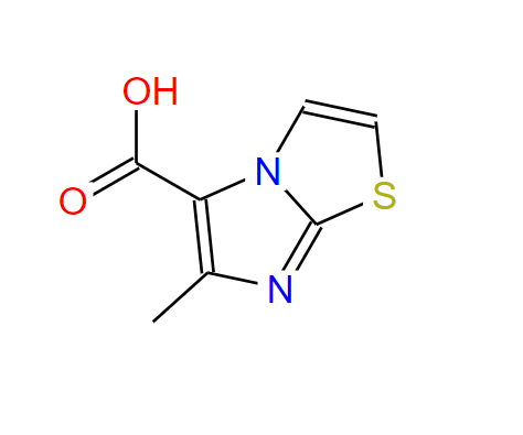 6-甲基咪唑[2,1-B][1,3]噻唑-5-甲酸,6-METHYLIMIDAZO[2,1-B][1,3]THIAZOLE-5-CARBOXYLIC ACID