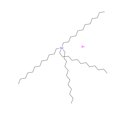 四溴十二烷基铵,tetradodecylazanium,bromide
