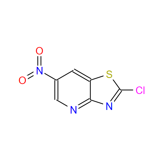 2-氯-6-硝基吡啶并噻唑,2-chloro-6-nitrothiazolo[4,5-b]pyridine