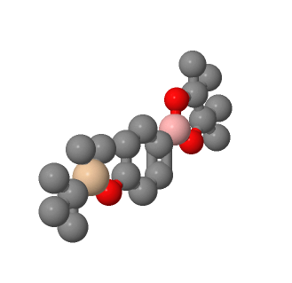 叔丁基 - 二甲基 - [4-(4,4,5,5-四甲基-1,3,2-二氧硼杂环戊烷-2-基)环己-3-烯-1-基]氧基硅烷,TERT-BUTYLDIMETHYL(4-(4,4,5,5-TETRAMETHYL-1,3,2-DIOXABOROLAN-2-YL)CYCLOHEX-3-ENYLOXY)SILANE