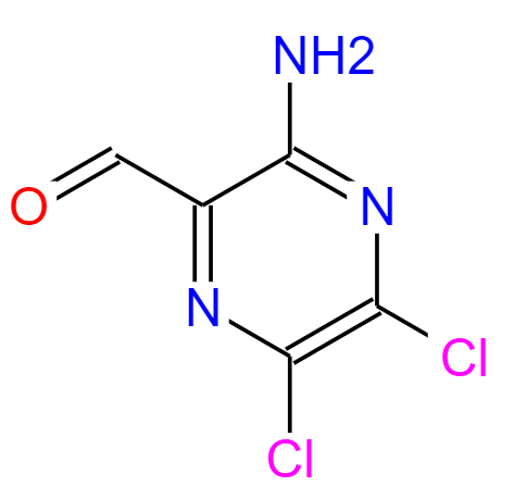 2-氨基-3-醛基-5,6-二氯吡嗪,Pyrazinecarboxaldehyde, 3-aMino-5,6-dichloro-