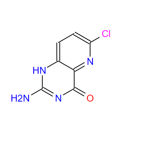 2-氨基-6-氯吡咯并嘧啶-4-酮,Pyrido[3,2-d]pyriMidin-4 (1H)-one, 2-aMino-6-chloro-