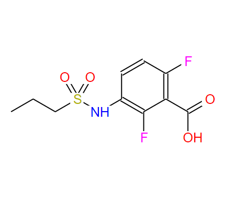 唯羅菲妮中間體,2,6-Difluoro-3-(propylsulfonaMido)benzoic acid