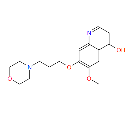 6-甲氧基-7-[3-(4-吗啉基)丙氧基]-4-羟基喹啉,6-Methoxy-7-[3-(4-morpholinyl)propoxy]-4-quinolinol