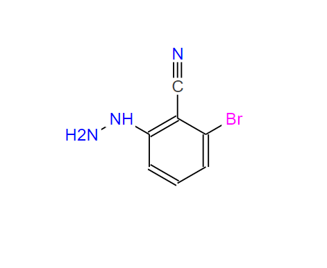 2-溴-6-肼基苯甲腈,2-broMo-6-hydrazinylbenzonitrile