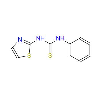 苯基-3-(2-噻唑基)-2-硫脲,1-phenyl-3-(1,3-thiazol-2-yl)thiourea