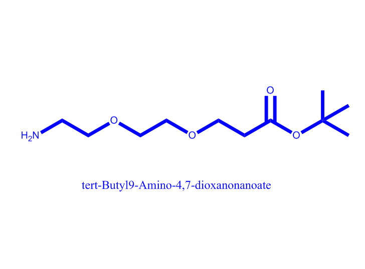 9-氨基-4,7-二氧雜壬酸叔丁酯,H2N-PEG2-tBu